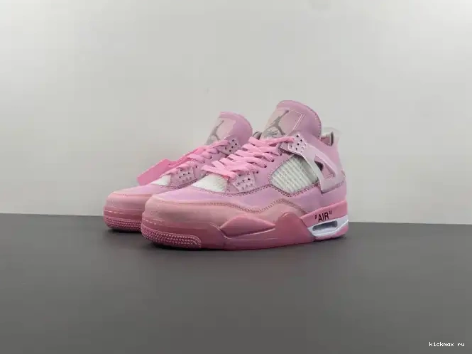 Kickmax X OFF-WHITE JORDAN PINK 4 0516